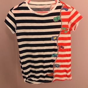 Lilly Pulitzer Nautical Flag Shirt